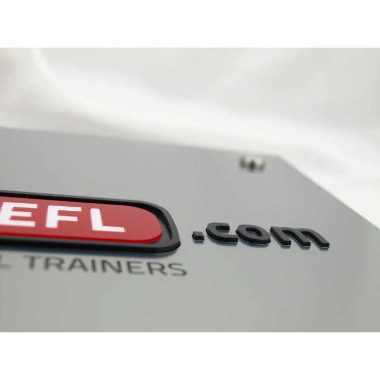 PLAQUE WITH CONVEX LOGO OF YOUR COMPANY - SZ023 - size 297x210mm (A4)