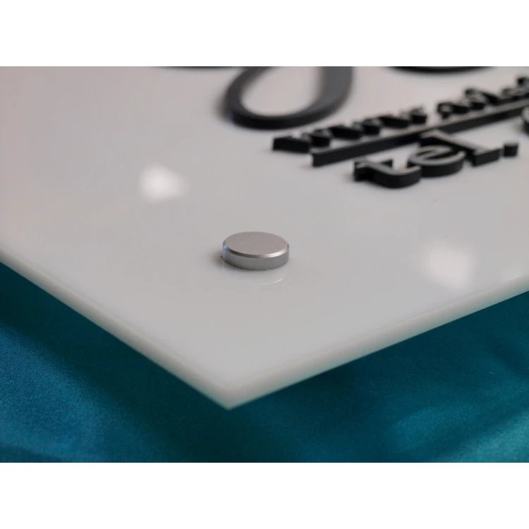 PLAQUE WITH CONVEX LOGO OF YOUR COMPANY - SZ022 - size 700x450mm