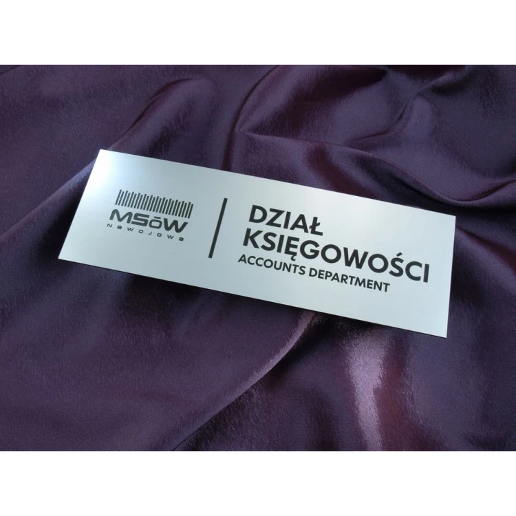 Plaques for Company, Office, Hotel - SZ052 - Size 230x80mm