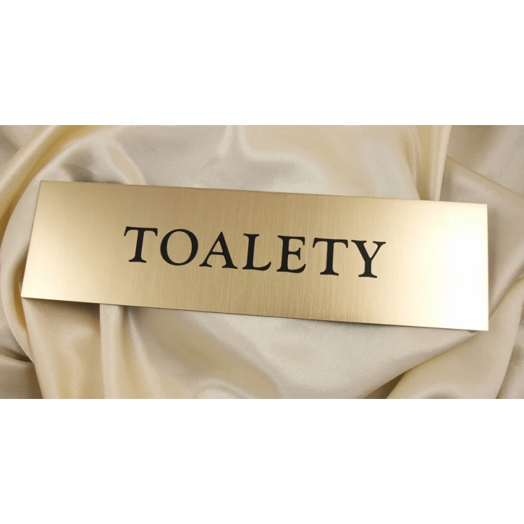 Plaques for Company and Office - SZ011 - Size 290x80mm