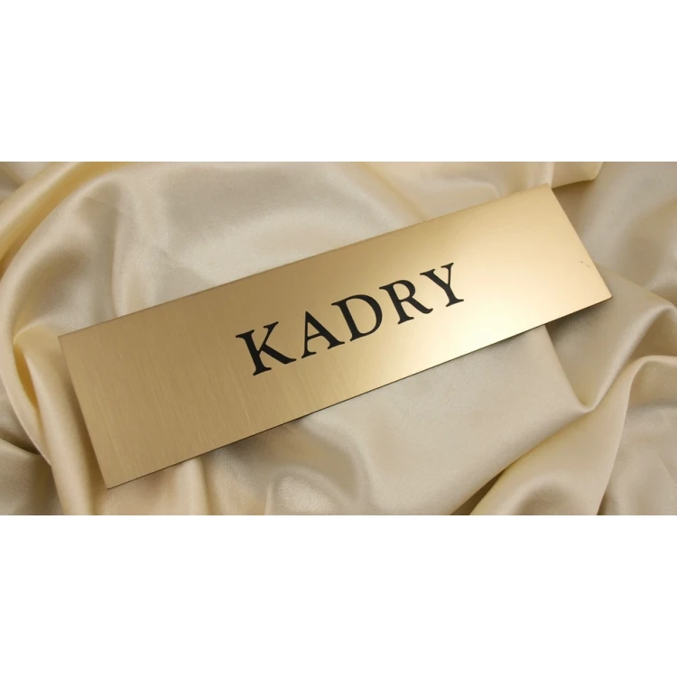 Plaques for Company and Office - SZ011 - Size 290x80mm