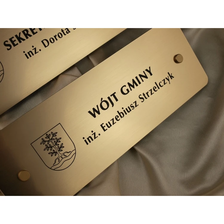 Company and Office Plaques - SZ012 - size 300x100mm