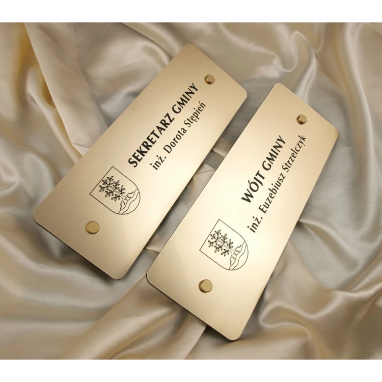 Company and Office Plaques - SZ012 - size 300x100mm