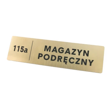 Plaques for school, office, hotel - SZ138 - size 290x80mm