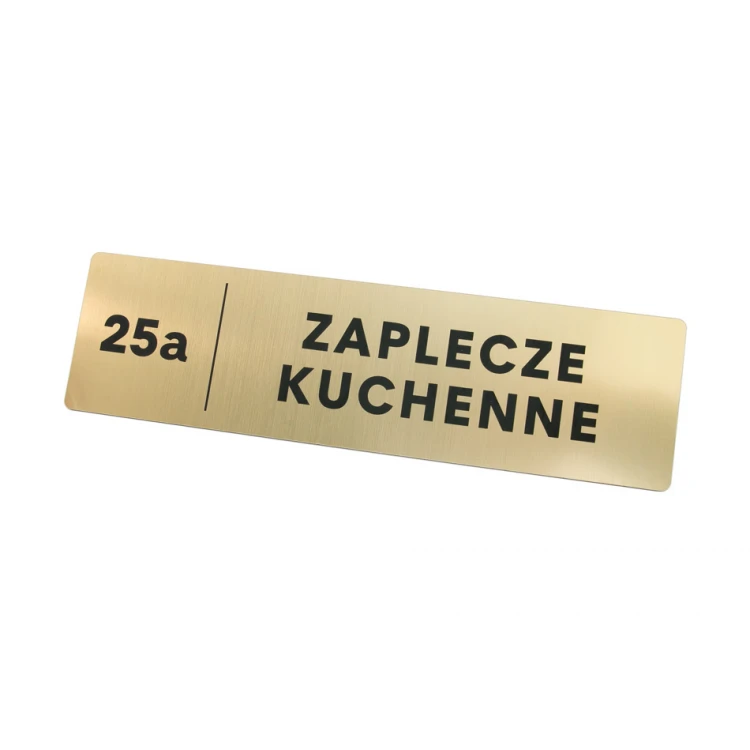 Plaques for school, office, hotel - SZ138 - size 290x80mm
