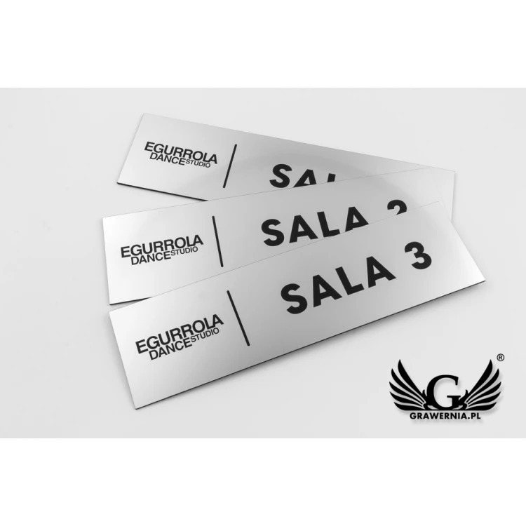 Plaques for school, office, hotel - SZ014 - size 290x80mm