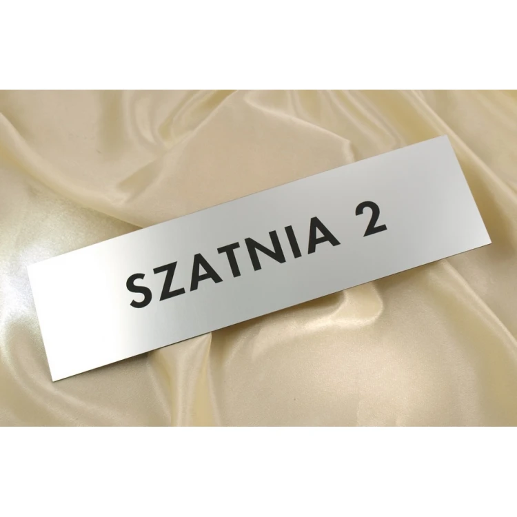 Plaques for school, office, hotel - SZ014 - size 290x80mm
