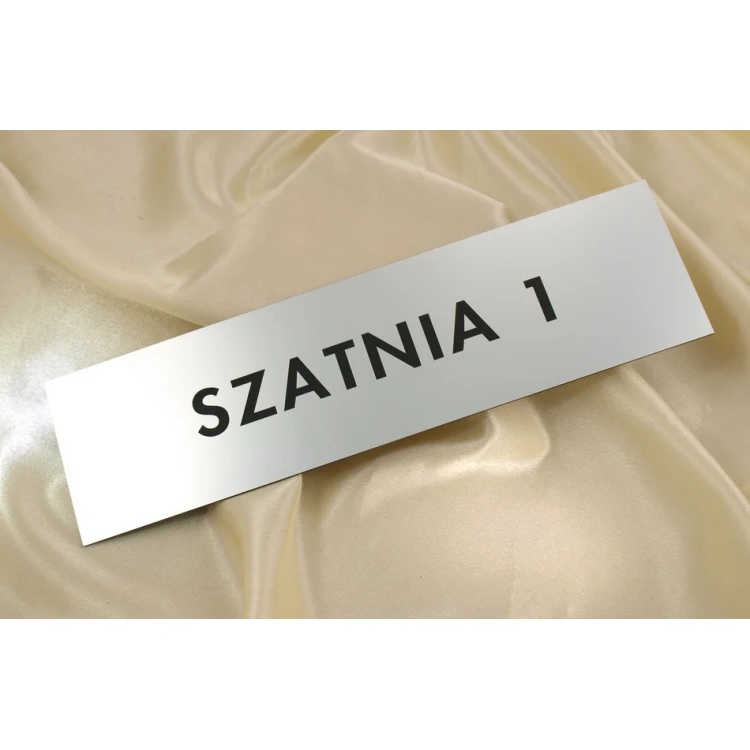 Plaques for school, office, hotel - SZ014 - size 290x80mm