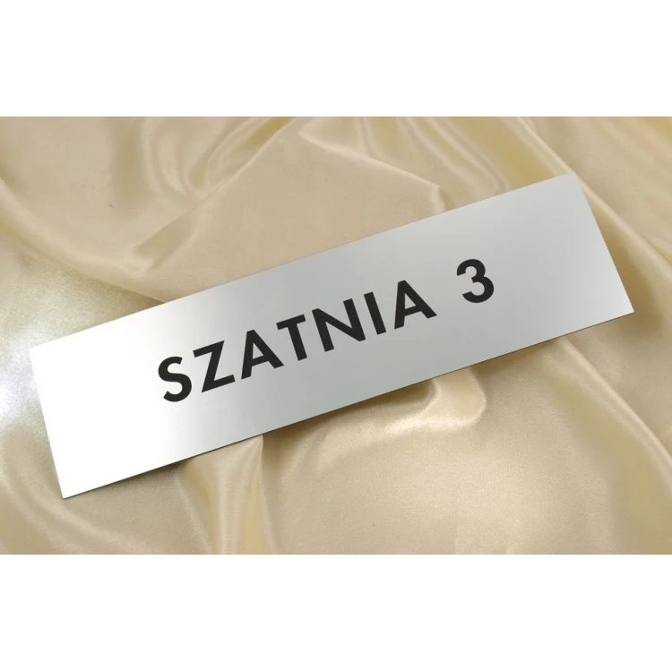 Plaques for school, office, hotel - SZ014 - size 290x80mm