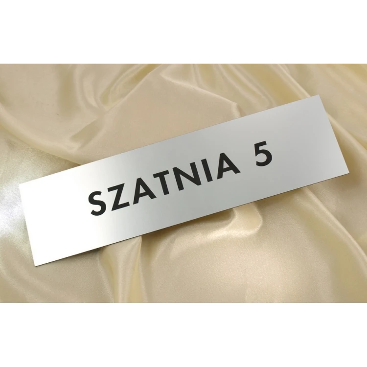 Plaques for school, office, hotel - SZ014 - size 290x80mm
