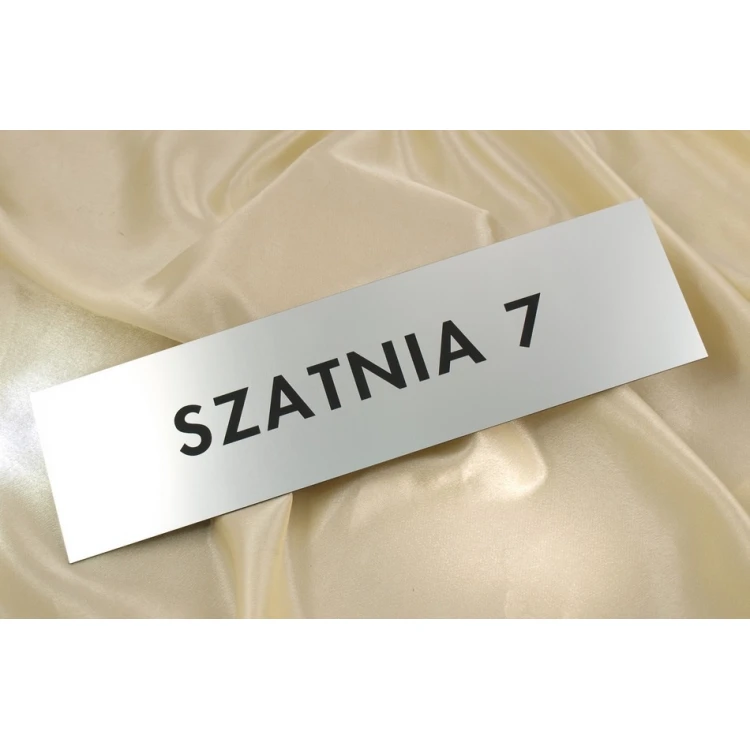 Plaques for school, office, hotel - SZ014 - size 290x80mm