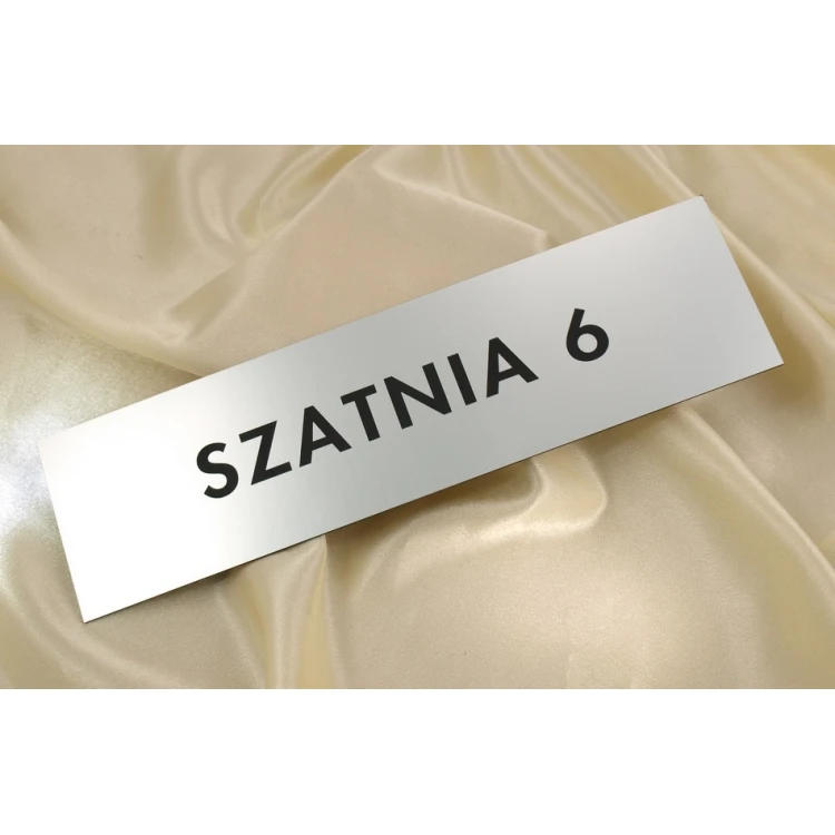 Plaques for school, office, hotel - SZ014 - size 290x80mm