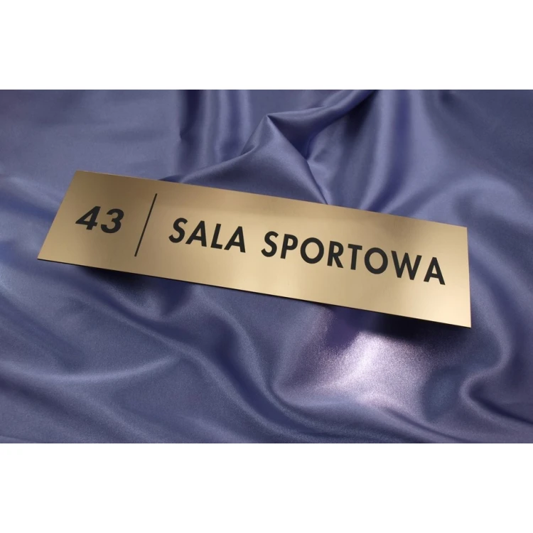 Signs for School and Office - 29x8cm - Rectangular Corners