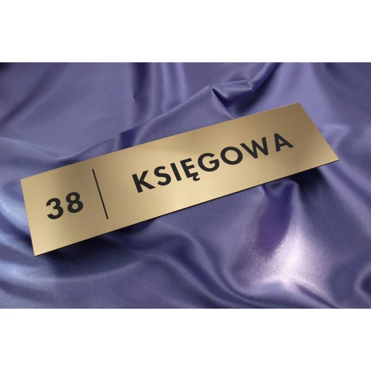 Signs for School and Office - 29x8cm - Rectangular Corners