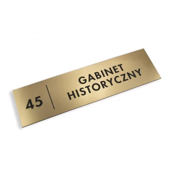 Signs for School and Office - 29x8cm - Rectangular Corners