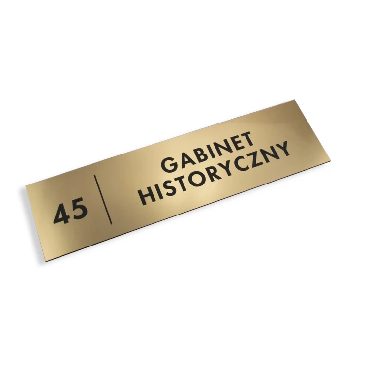 Signs for School and Office - 29x8cm - Rectangular Corners