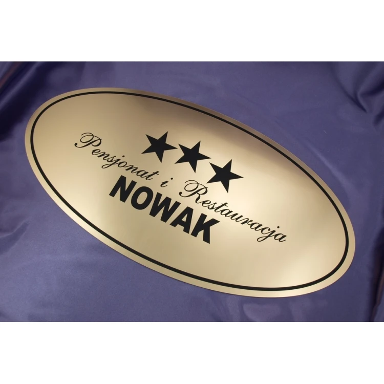 Elliptical Door Plaques - 60x30cm