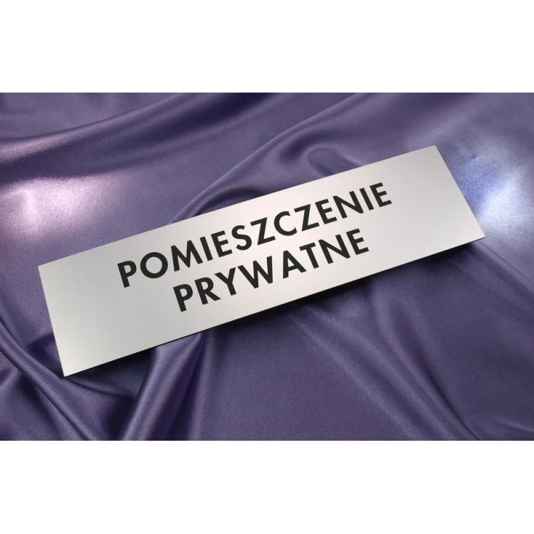 Rectangular Door Signs - 29x8cm