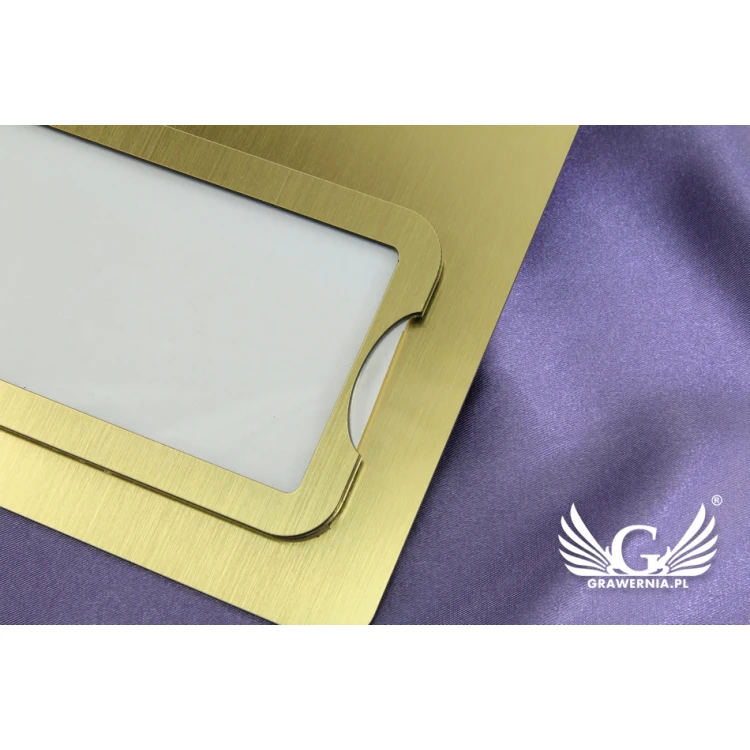 Plaques with window - dim. 250x210mm