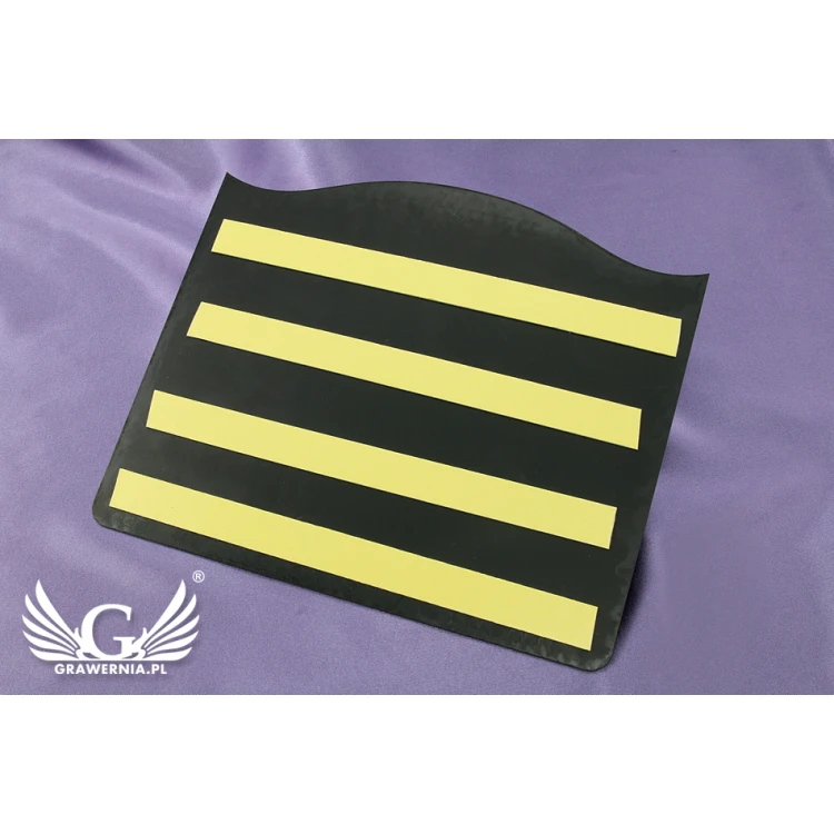 Plaques with window - dim. 250x210mm