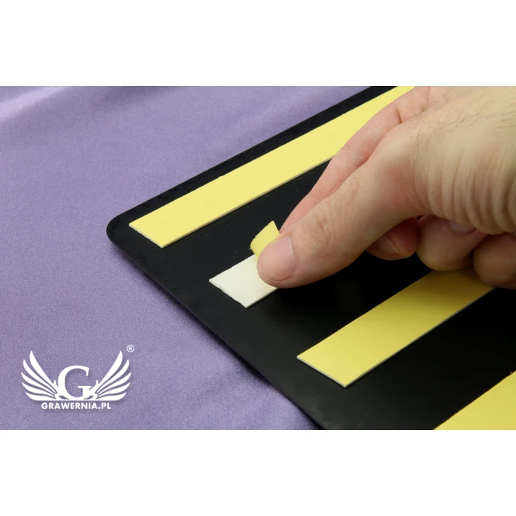 Plaques with window - dim. 250x210mm