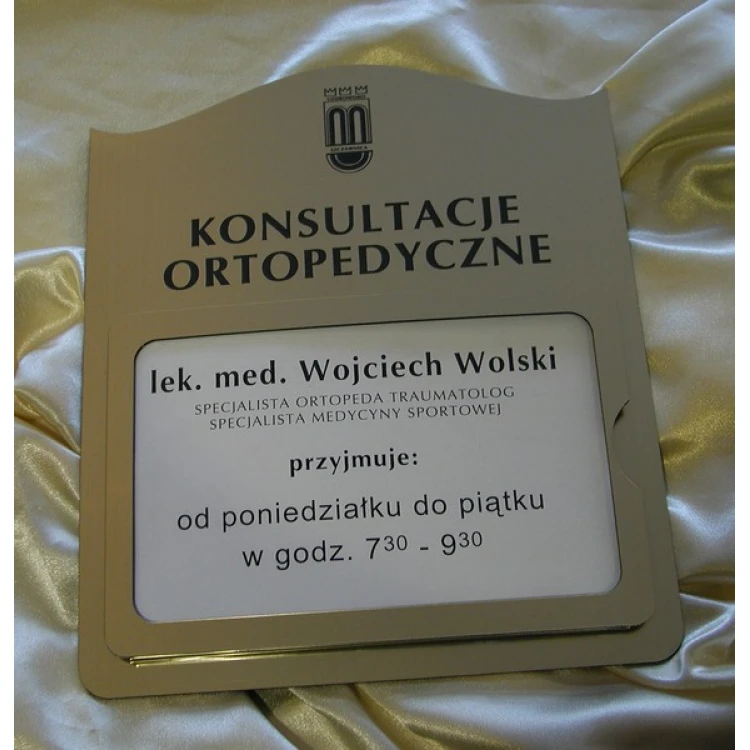 Plaques with window - dim. 295x250mm
