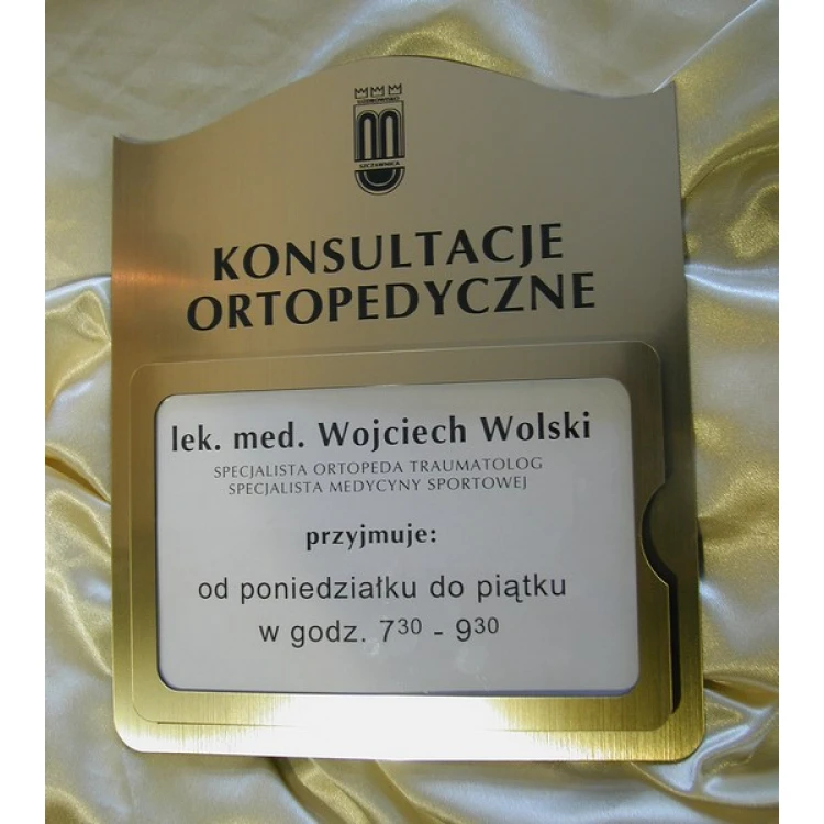 Plaques with window - dim. 295x250mm