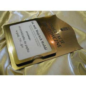Plaques with window - dim. 295x250mm