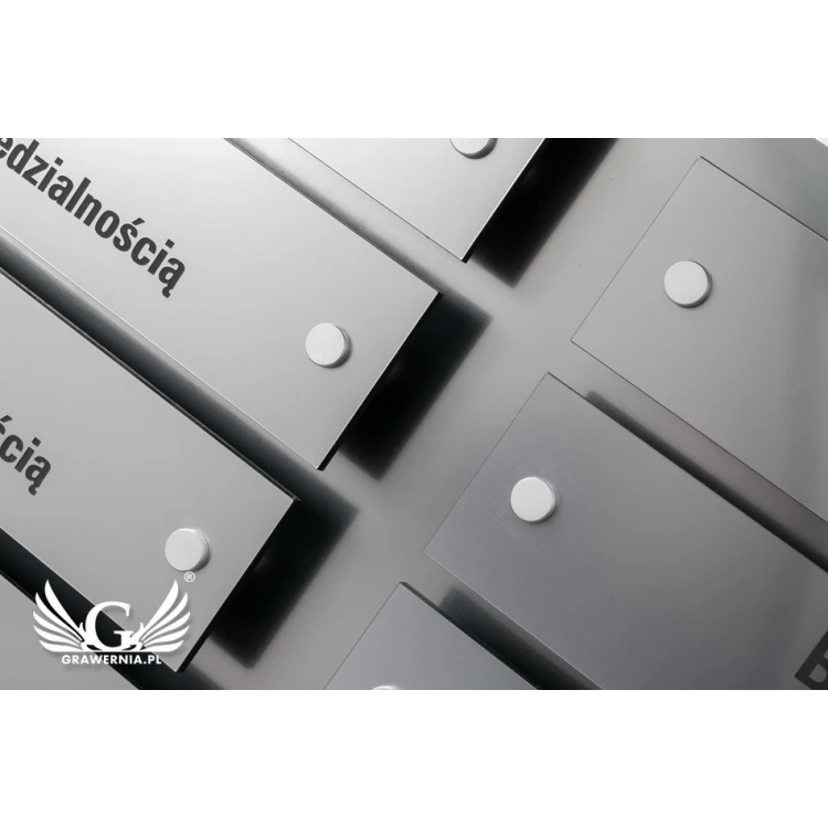 Information board for distances - laser engraved - dimensions: 880x598mm - TAB099