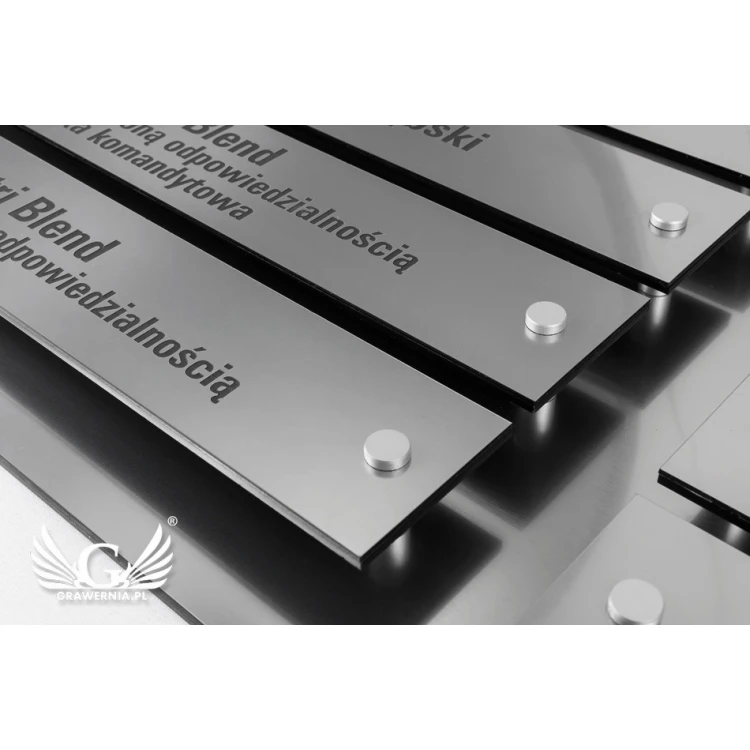 Information board for distances - laser engraved - dimensions: 880x598mm - TAB099