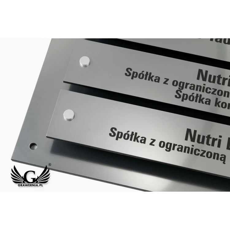 Information board for distances - laser engraved - dimensions: 880x598mm - TAB099