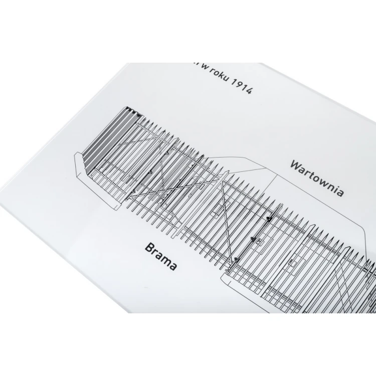 Plexiglass Transparent Board - Custom UV Print - Size 597x420mm - TAB453