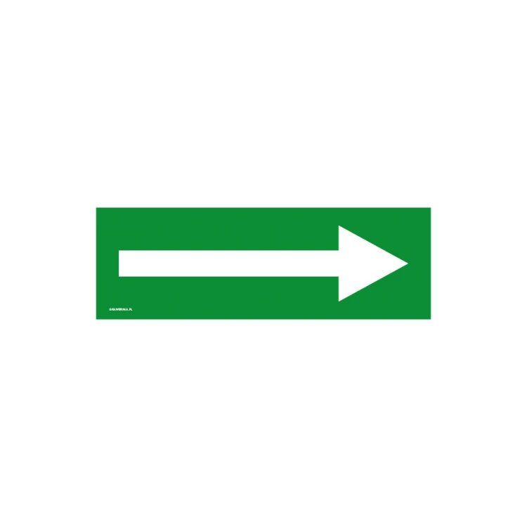 Information Directional Sign - size 300x100mm - PVC - UV Color Print - BHP090