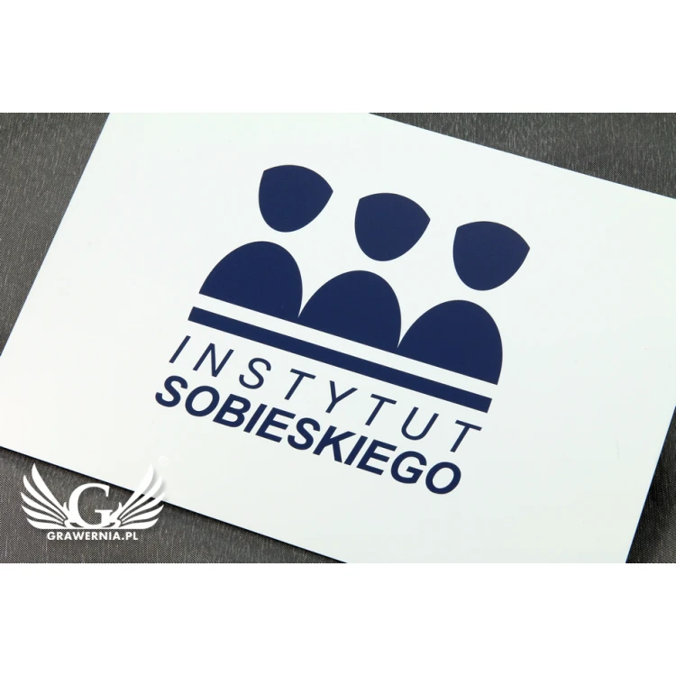 Plaque - engraving laminate thickness 1.6mm - dimensions 210x148mm (A5) - UV PRINTING - SZUV009