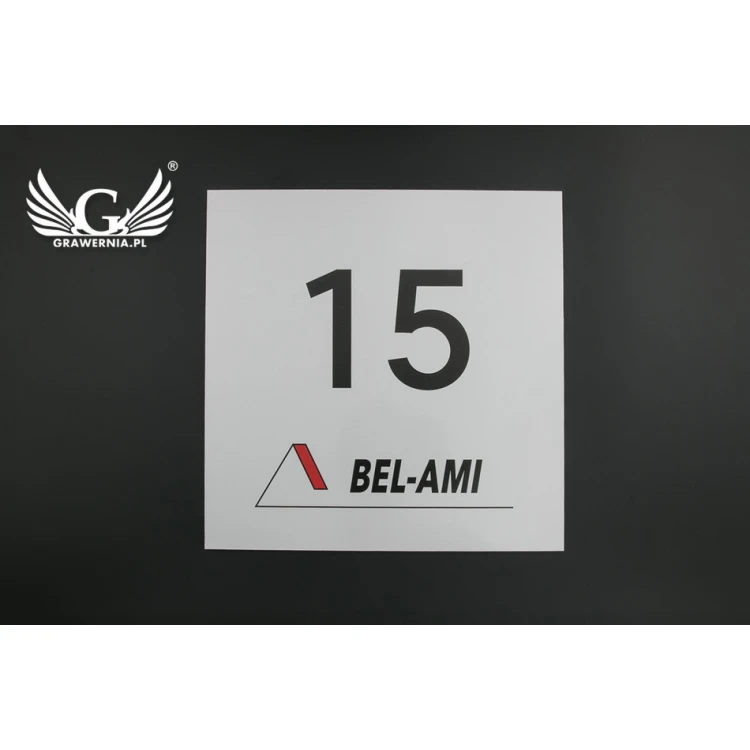 DIBOND MAT Silver Plate 3mm - UV print - dim. 200x200mm - SZUV015