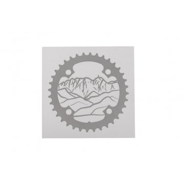 Engraved Plate - Anodized Aluminum - Size 80x80mm - TZN031