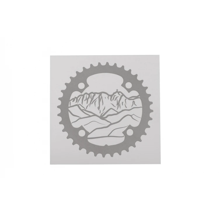 Engraved Plate - Anodized Aluminum - Size 80x80mm - TZN031