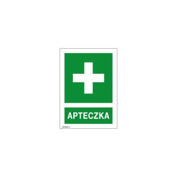 Information sign 'First Aid Kit' - size 150x210mm - PVC - UV color print - BHP089