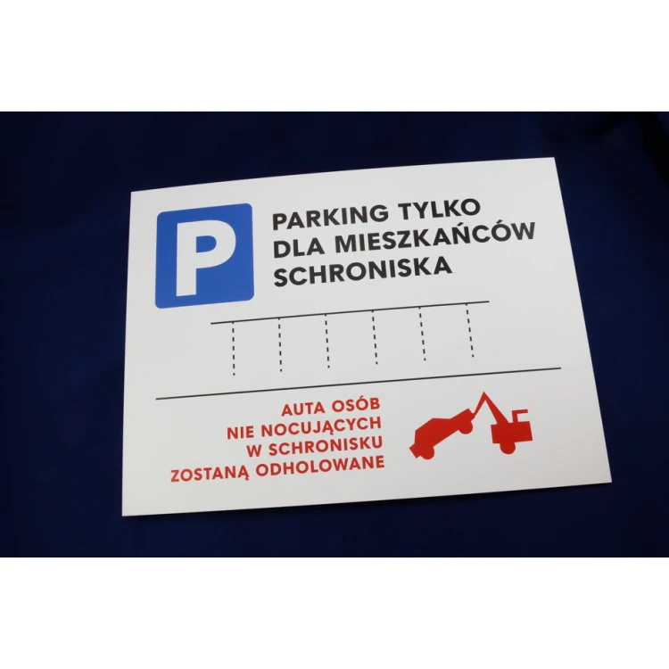 Information plaque made of 3mm engraving laminate - dimensions 320x400mm - UV print