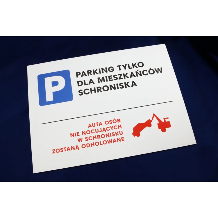 Information plaque made of 3mm engraving laminate - dimensions 320x400mm - UV print