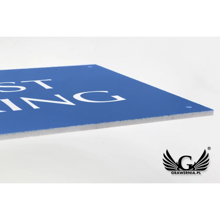 Information sign "Guest Parking" - size 300x150mm - PVC - UV color print - TAB065