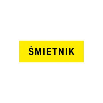 Information Plates for Housing Cooperatives - Size 210x70mm - PVC - Color UV Print - TAB160