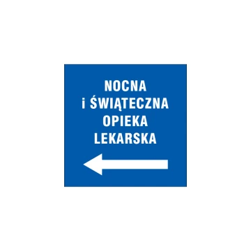 Information plaque with any text - size 280x280mm - PVC - UV color print - TME009