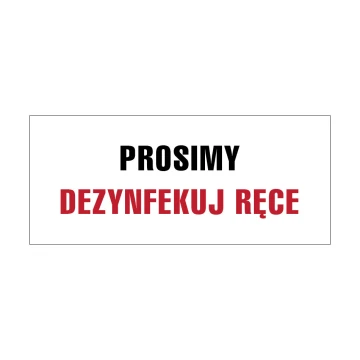 Information plaque with any text - size 280x120mm - PVC - UV color print - TME007