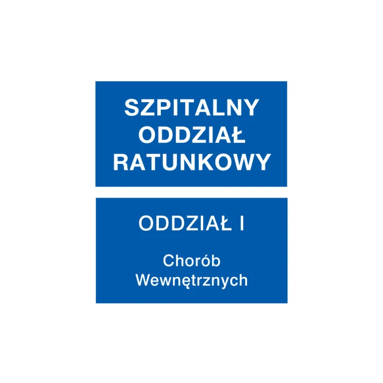 Information plaque with any text - size 400x220mm - PVC - UV color print - TME010