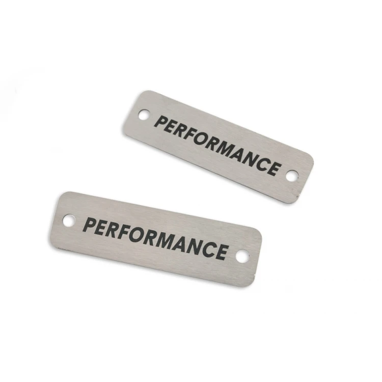 Metal plate for products - size 70x20x1mm - TAB084