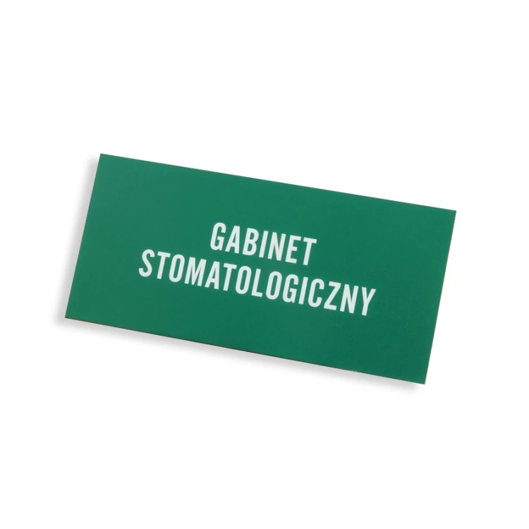 DOOR SIGN - PVC Material thickness 0.7mm - dimensions 170x80mm - UV PRINT