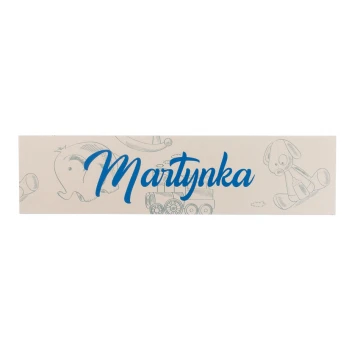 Child's Room Door Sign - size 200x50mm - PVC - NAP034
