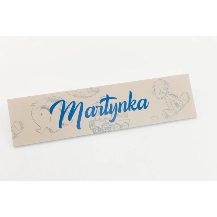 Child's Room Door Sign - size 200x50mm - PVC - NAP034