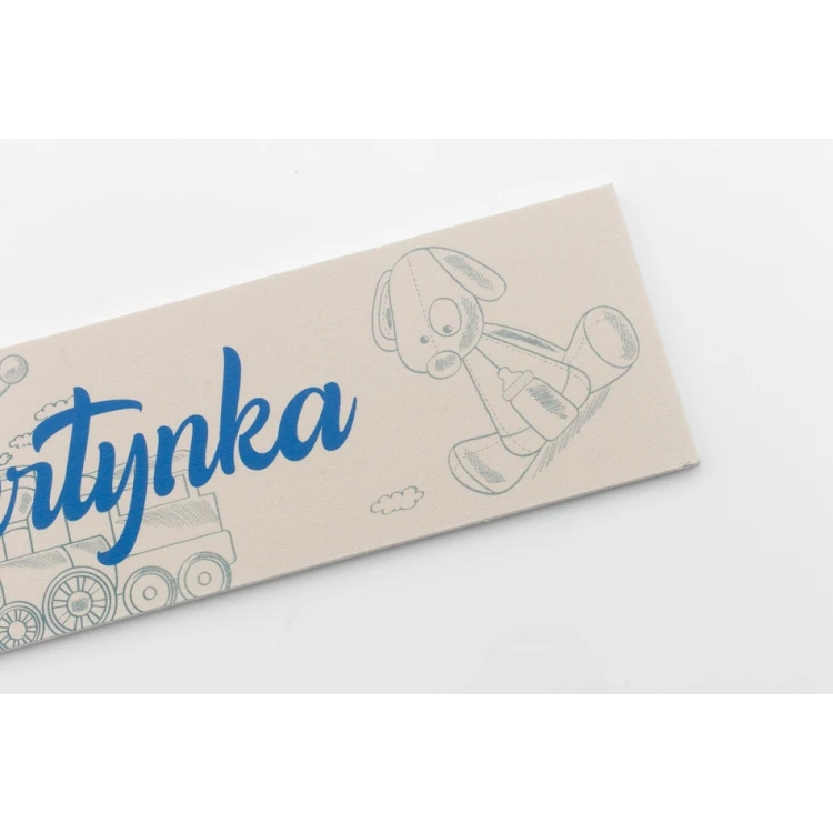 Child's Room Door Sign - size 200x50mm - PVC - NAP034